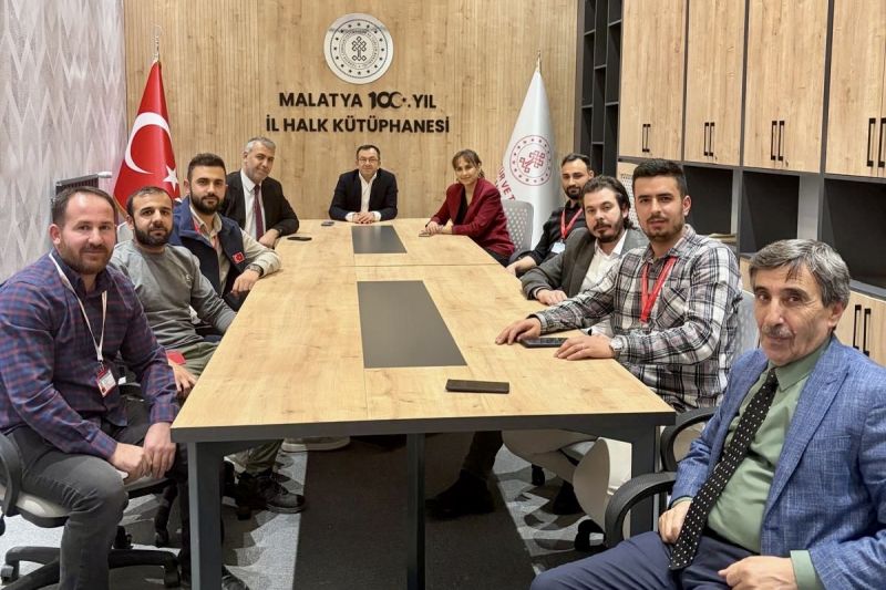 Türk Kültür Sanat Sen Heyeti Malatya’da Kurum Ziyaretlerinde Bulundu