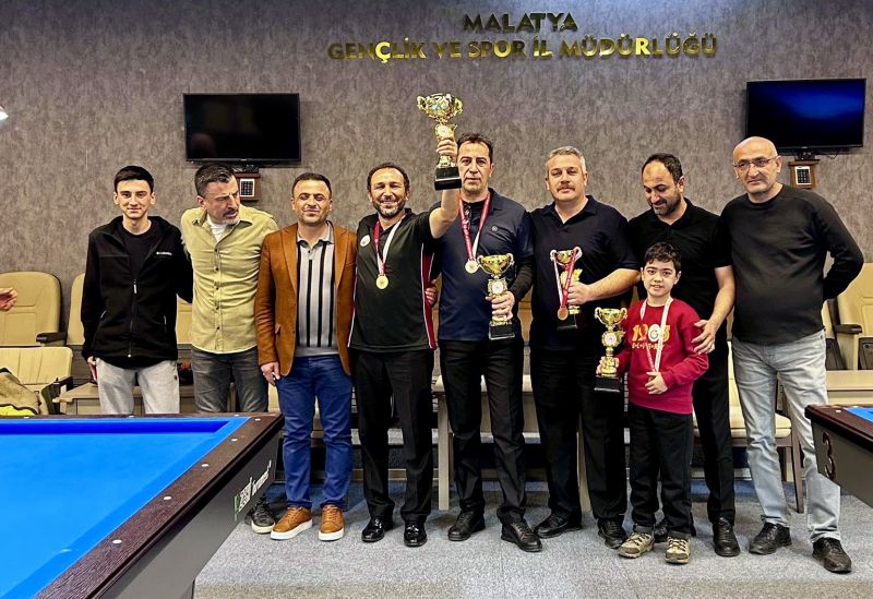 Bilardo Üç Band İl Şampiyonası Yapıldı