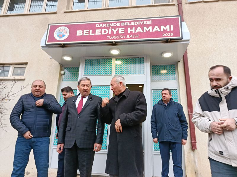 Darende’de Öğretmenevi Altındaki Hamam Yeniden Hizmete Açıldı