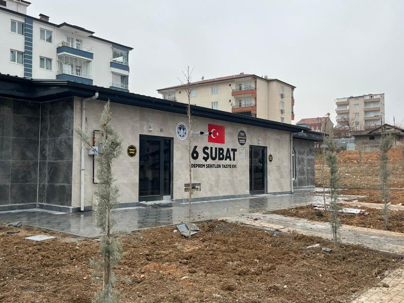 Malatya’da 6 Şubat İsmi İlk Kez "Taziye Evi" İçin Kullanıldı