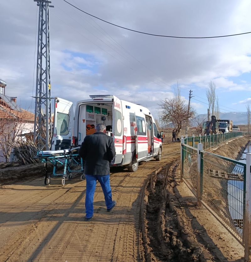 Doğanşehir’de TOKİ Çalışmasında Göçük: 2 İşçi Yaralandı