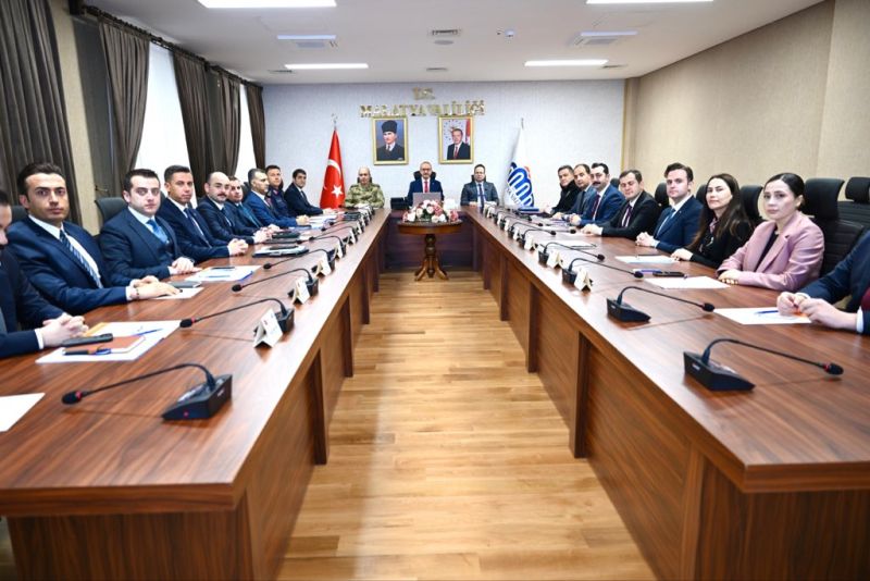 Malatya’da Genişletilmiş İl Güvenlik ve Asayiş Toplantısı Yapıldı