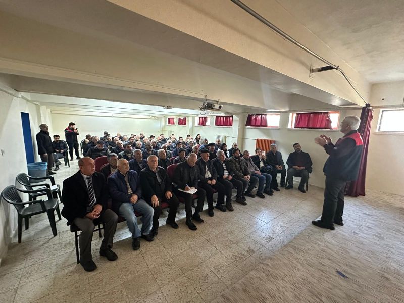 Malatya’da Kayısı Üreticilerine İlkbahar Bakımı ve Mücadele Eğitimi