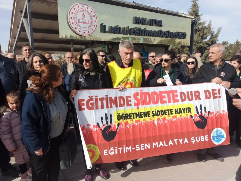 Malatya’da Eğitimcilerden Güvenlik Tepkisi: “Bu Saldırı Münferit Değil”
