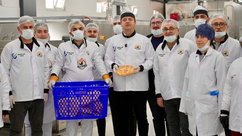 Adıyaman’da Halk Ekmek Fabrikası Açıldı