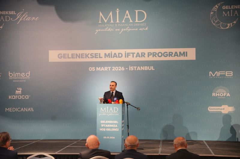 MİAD’ın Geleneksel İftar Programına Bakan Kacır Katıldı