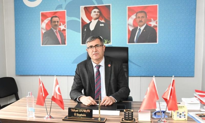 Başkan Duman’dan 8 Mart Dünya Kadınlar Günü Mesajı