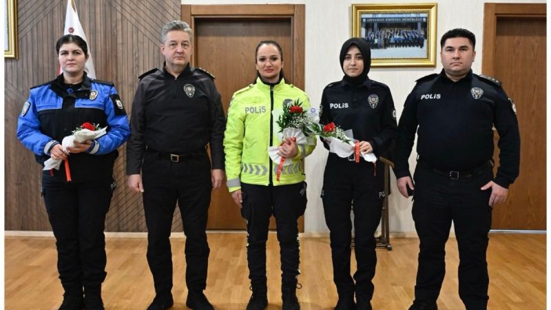 Adıyaman Emniyet’te Kadınlar Günü Kutlaması