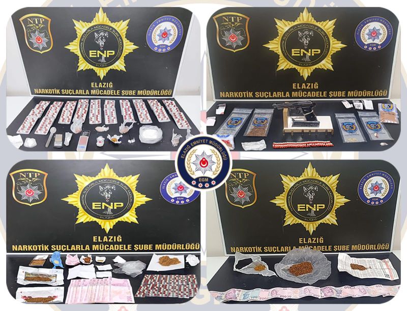 Elazığ’da Uyuşturucuya Darbe