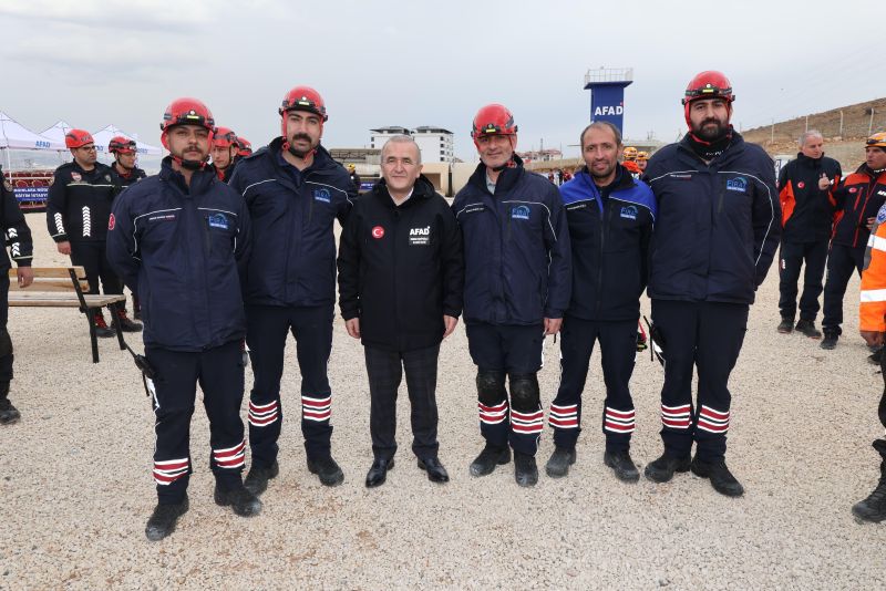 Fırat EDAŞ Arama Kurtarma Ekibi, AFAD Tatbikatında Yer Aldı