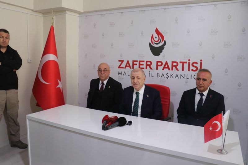 Özdağ Malatya’da Konuştu: “Terörle Mücadele Kararlılıkla Sürdürülmeli”