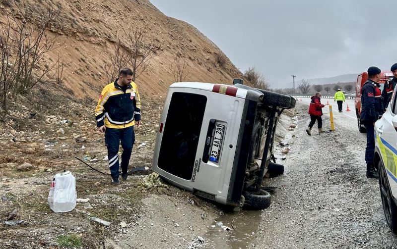 Aynı Bölgede Kazalar Bitmiyor: Suçatı Mevkiinde Yine Kaza