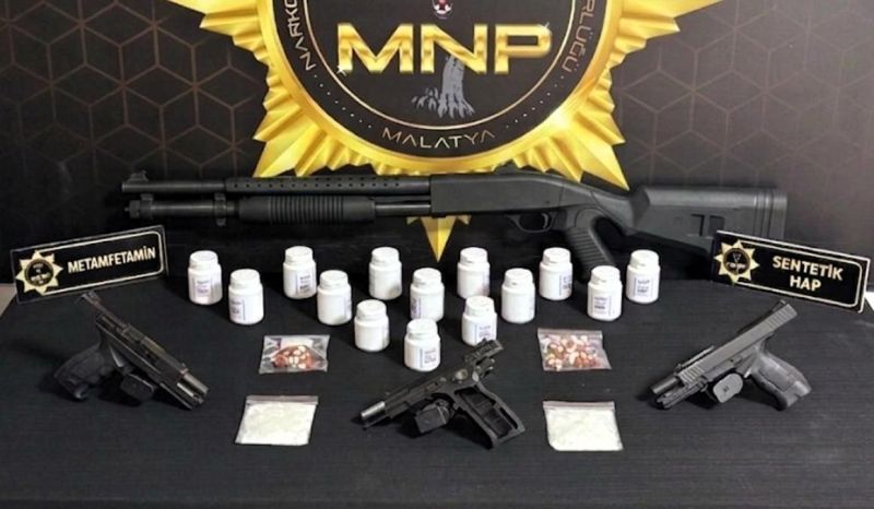 Malatya’da Uyuşturucu ve Silah Operasyonu: 2 Tutuklama