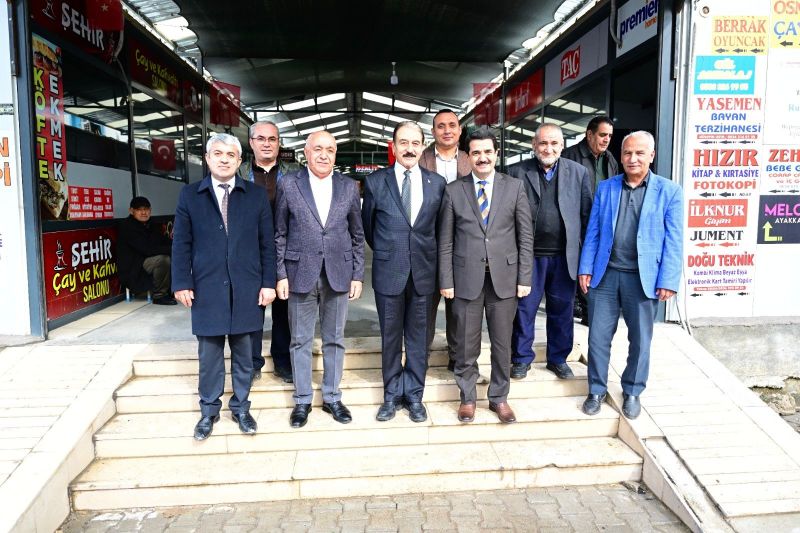 Başkan Taşkın Esnaf Odalarıyla Bir Araya Geldi