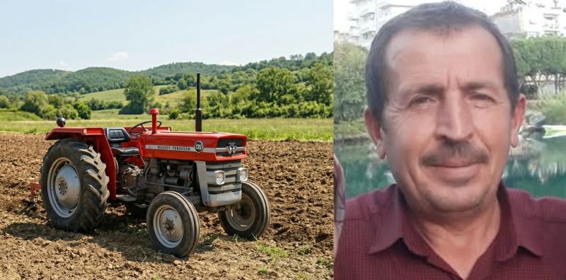 Traktörün Altında Kalan Çiftçi Hayatını Kaybetti