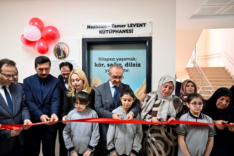 6 Şubat Depreminde Hayatını Kaybeden Hakim Çiftin Adı Kütüphanede Yaşatıldı