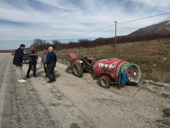 Traktör Kazasında Ağır Yaralanan Genç Hayatını Kaybetti