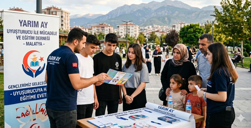 Malatya’da Uyuşturucuya Karşı Uyarı!