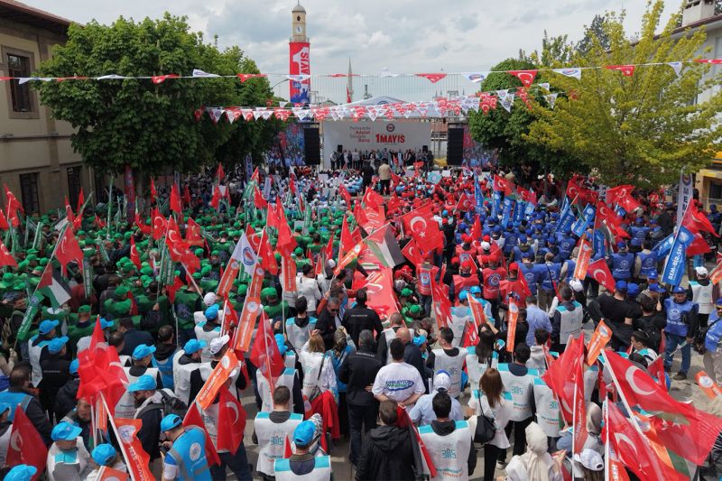 Memur-Sen: Emek İçin Adalet, Dünya İçin Barış İstiyoruz