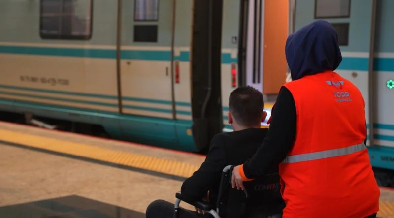 Demiryollarında Engelli Bireylere Ücretsiz Hizmet