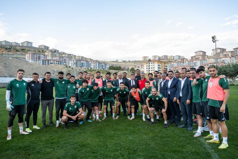 Başkan Er’den Final Öncesi Moral Ziyareti