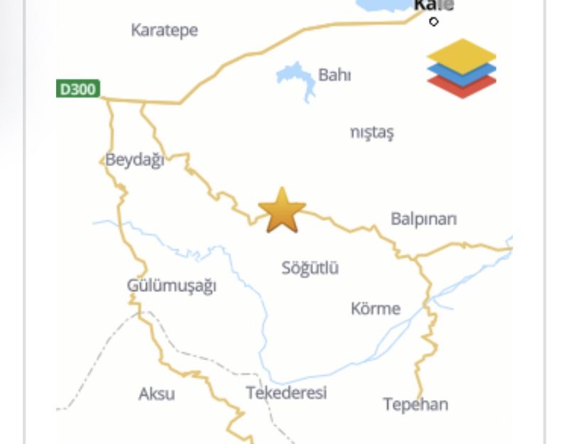 Pütürge’de 4.0 Büyüklüğünde Deprem
