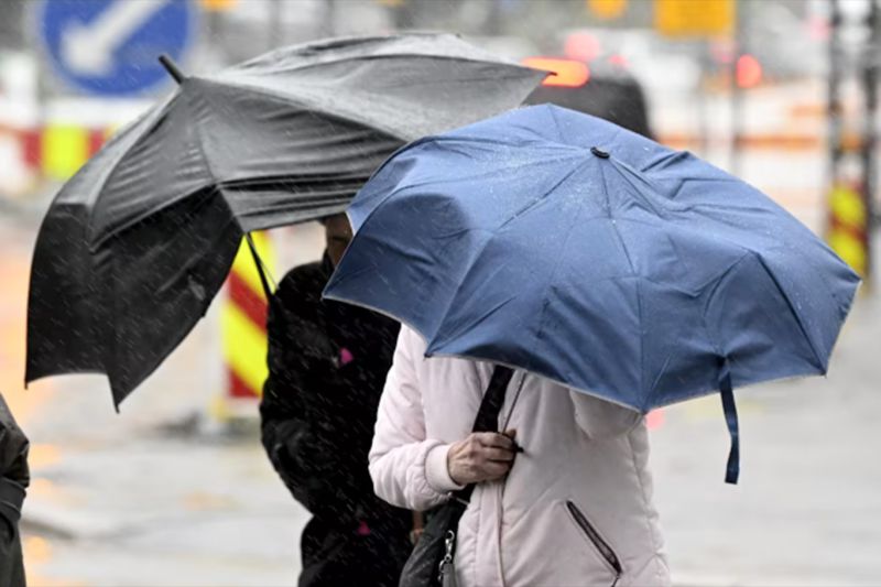 Meteoroloji'den Kuvvetli Yağış ve Rüzgâr Uyarısı