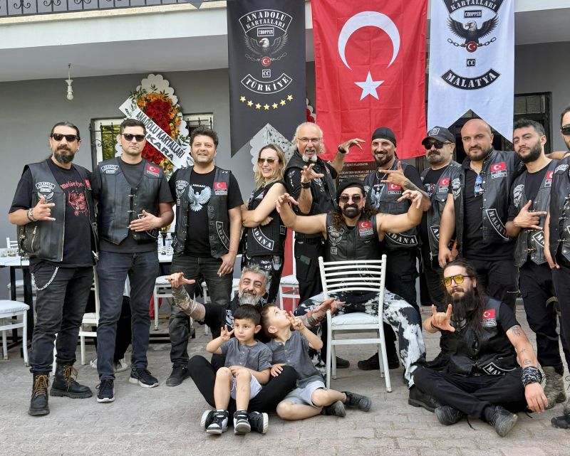 Anadolu Kartalları Chopper Kulübü Malatya’da Teşkilatlandı