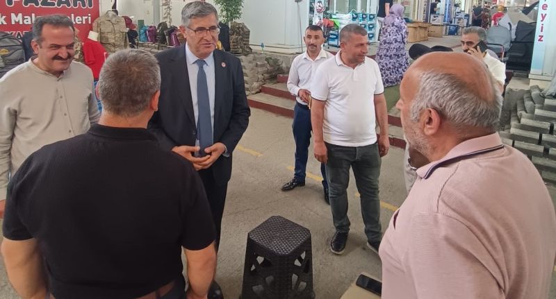 Başkan Duman: Geçici Ticaret Merkezi’nde Esnafımızın Sesi Olduk