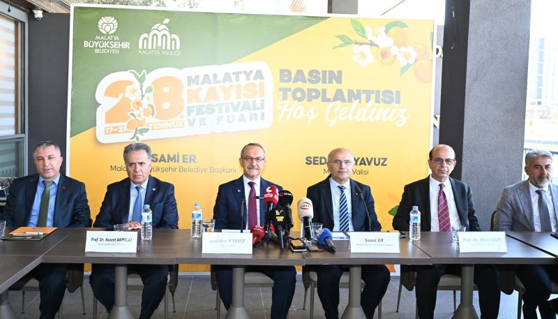 Malatya’da Kültür ve Ticaret Buluşuyor: 28. Kayısı Festivali ve Fuarı İçin Geri Sayım Başladı