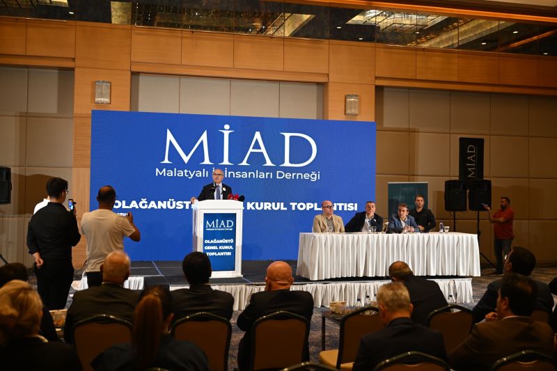 MİAD Malatya Şubesi’nde Yeni Dönem: Başkanlığa Rıdvan Budak Seçildi