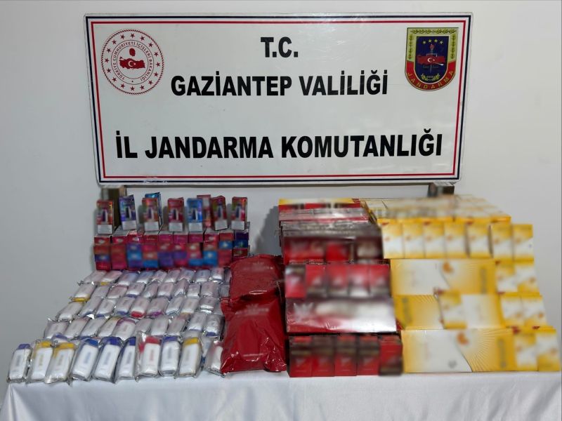 Gaziantep’te Kaçakçılık Operasyonu: 3 Şüpheli Yakalandı