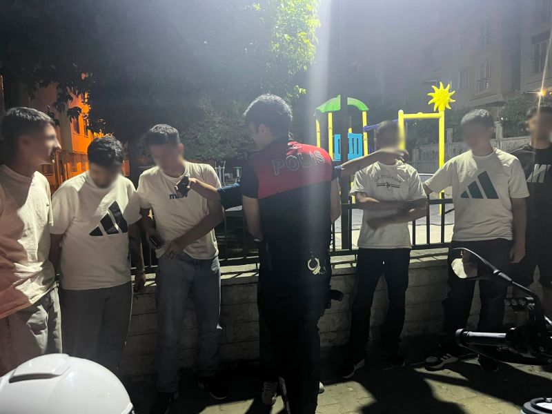 Malatya'da Park ve Bahçelerde Denetim: Aranan Şahıs Yakalandı