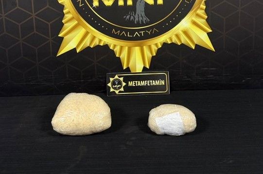 Malatya’da 1 Kilo 769 Gram Metamfetamin Ele Geçirildi