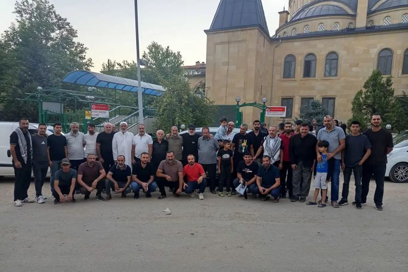 Malatya'dan Filistin Kara Konvoyu'na Katılan Gönüllüler Dualarla Uğurlandı