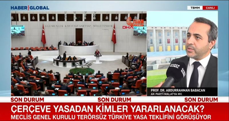 Babacan, 5 Ayrı Canlı Yayında “Çerçeve Yasa”yı Anlattı