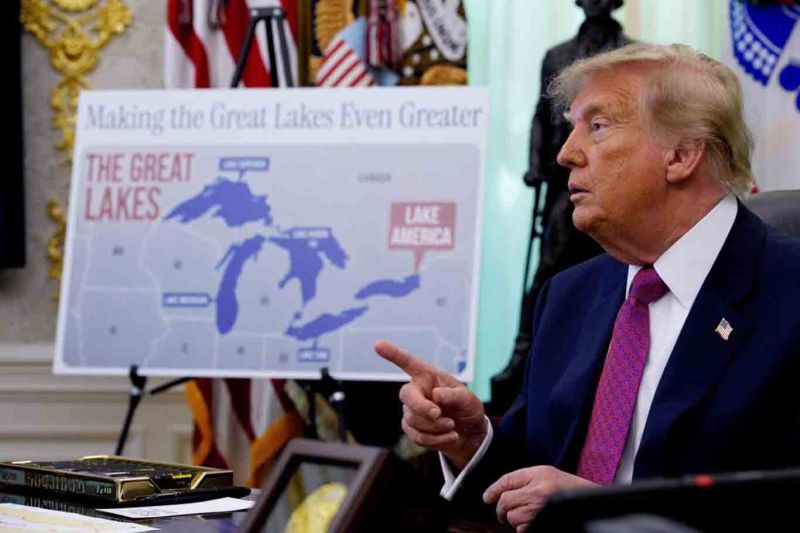 Trump, Ontario Gölü'nü "Amerika Gölü" Yaptı: Siyasetçilerden "Saçmalık" ve "Aptalca" Tepkisi