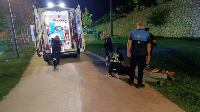 Elektrikli Scooter’dan Düştü, Hastaneye Kaldırıldı