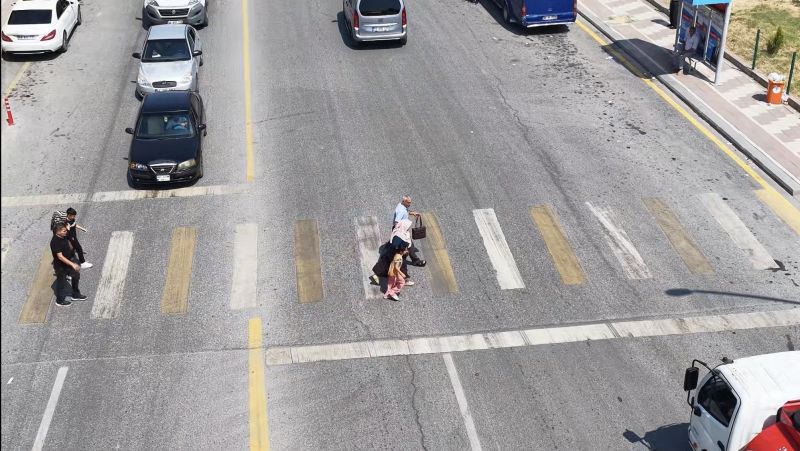 Malatya’da Yaya Geçitleri Havadan Genetlendi