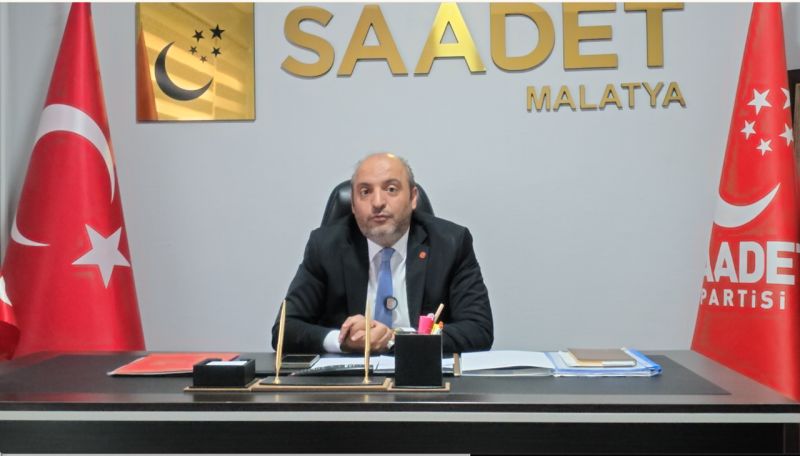 Saadet Partisi İl Başkanı Paşahan’dan Sert Çıkış: “Malatya’da Yönetim Zaafiyeti Var!”