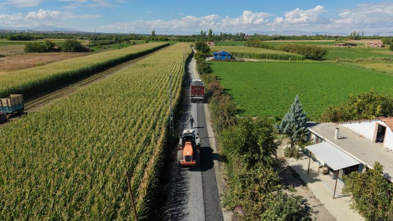 Battalgazi’de Kadıçayırı Mahallesi’ne 4 Kilometrelik Asfalt