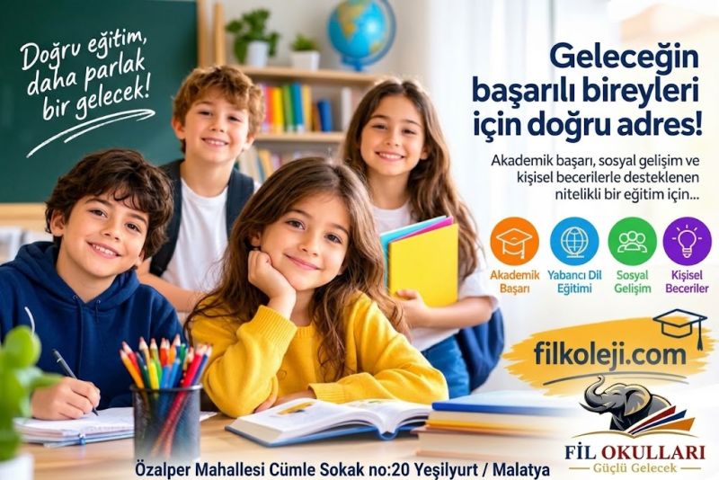Malatya’da Butik Ortaokul Arayan Aileler İçin FİL Okulları