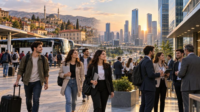 Türkiye'de 488 Bin Kişi İş İçin Şehir Değiştirdi