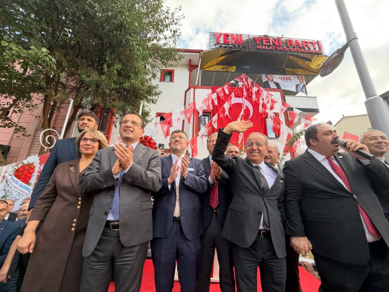 Yeni Parti Malatya İl Başkanlığı Açıldı: İktidar Hedefi Malatya’dan İlan Edildi