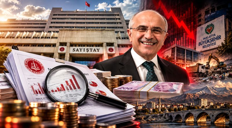 Sayıştay Raporu Açıklandı: Malatya Büyükşehir Belediyesi'nde Milyarlık Borç Bütçesi, İhalesiz Devirler Ve "Fuzuli Şagil" Skandalı!