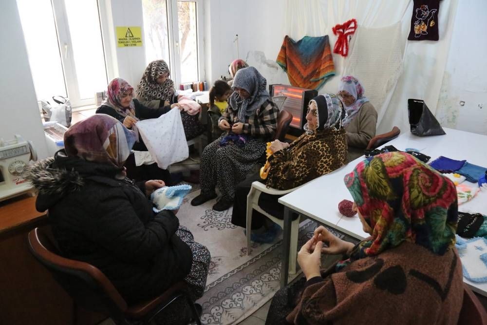 Battalgazi'de dikiş nakış kursuna yoğun ilgi