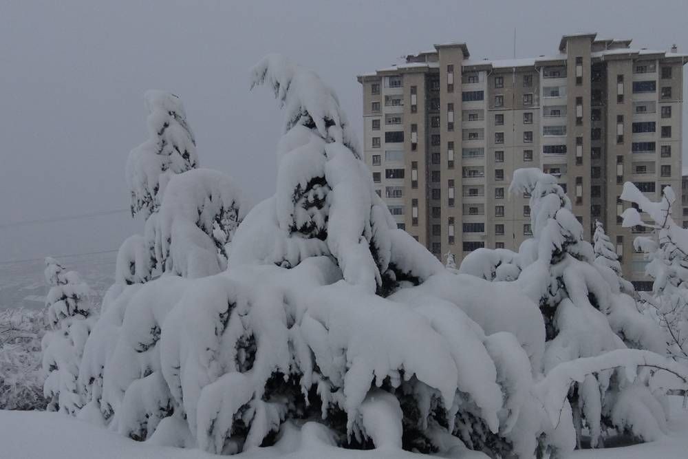 Malatyalılar: Kar rahmet ve berekettir