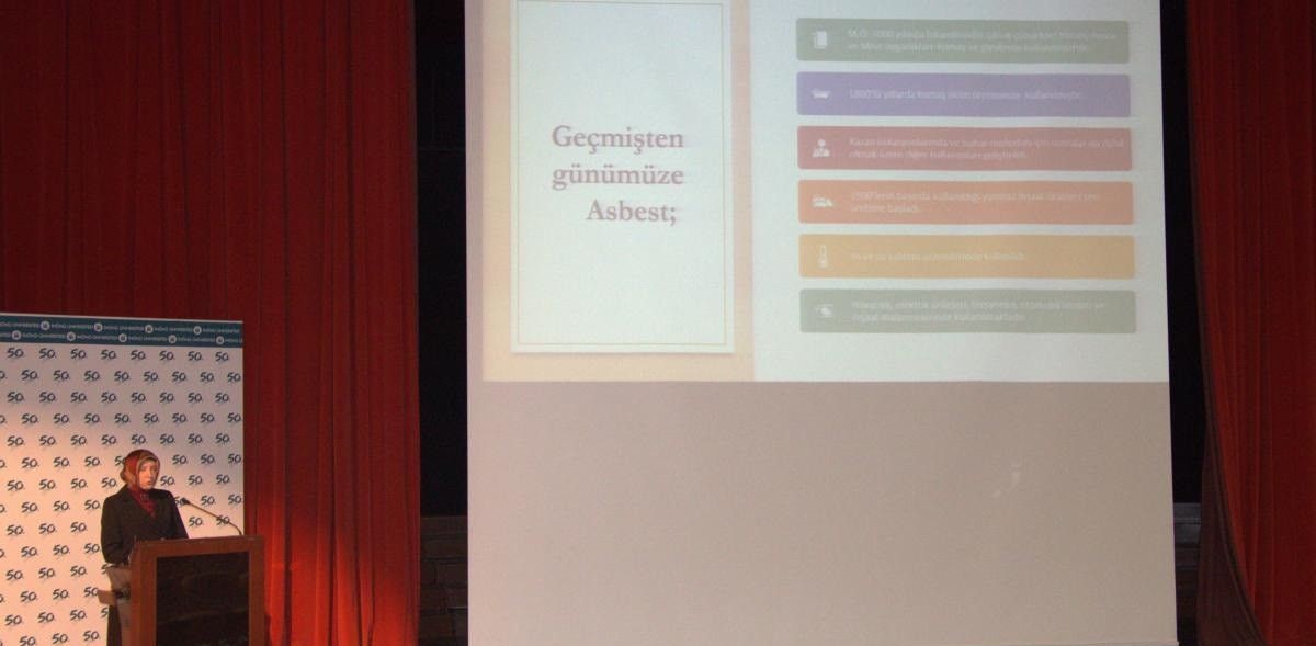 Malatya’da Deprem Sonrası Asbest ve Toz Düzeyi Konferansı Düzenlendi