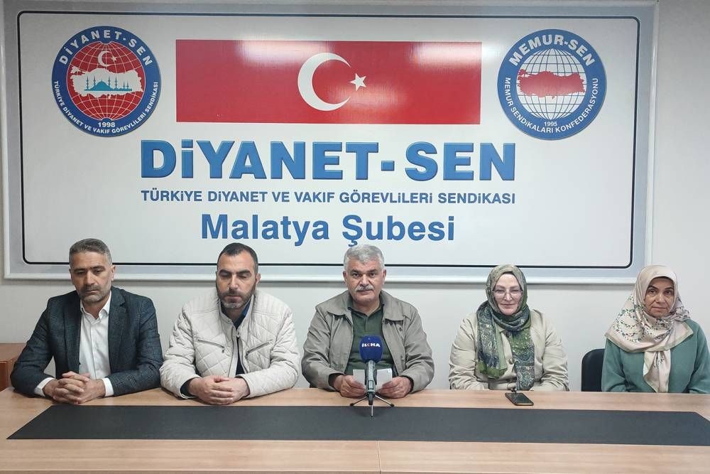 Diyanet-Sen Malatya Şube Başkanı Engin: Ahlaki değerlerimiz tehdit altında