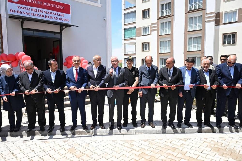 Malatya'da Ilıcak Camii ve Kur'an kursu dualarla açıldı